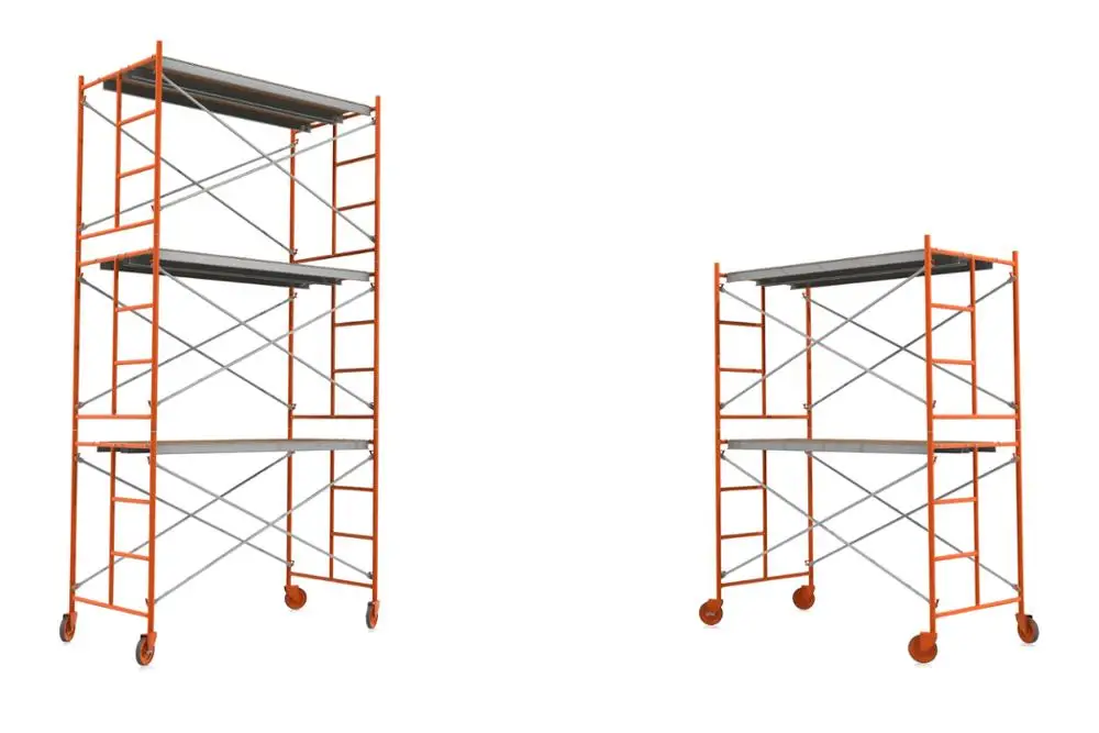 Custom Andamios System with Color Painted H Scaffolding Frame