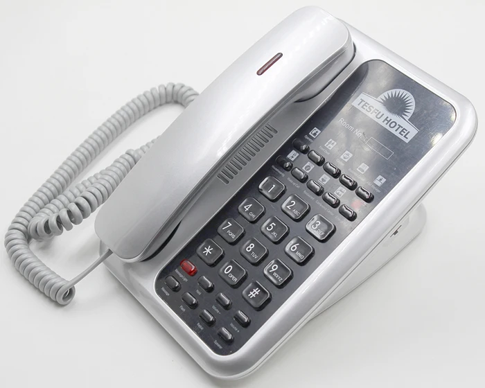 5 звезд в комнате для гостей качество основной телефон Проводные аналоговый стационарный телефон для отеля