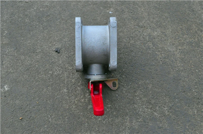 Sprinkler fittings 2-way ball valve DN50 DN65 DN80 DN100 aluminum stainless steel through ball valve