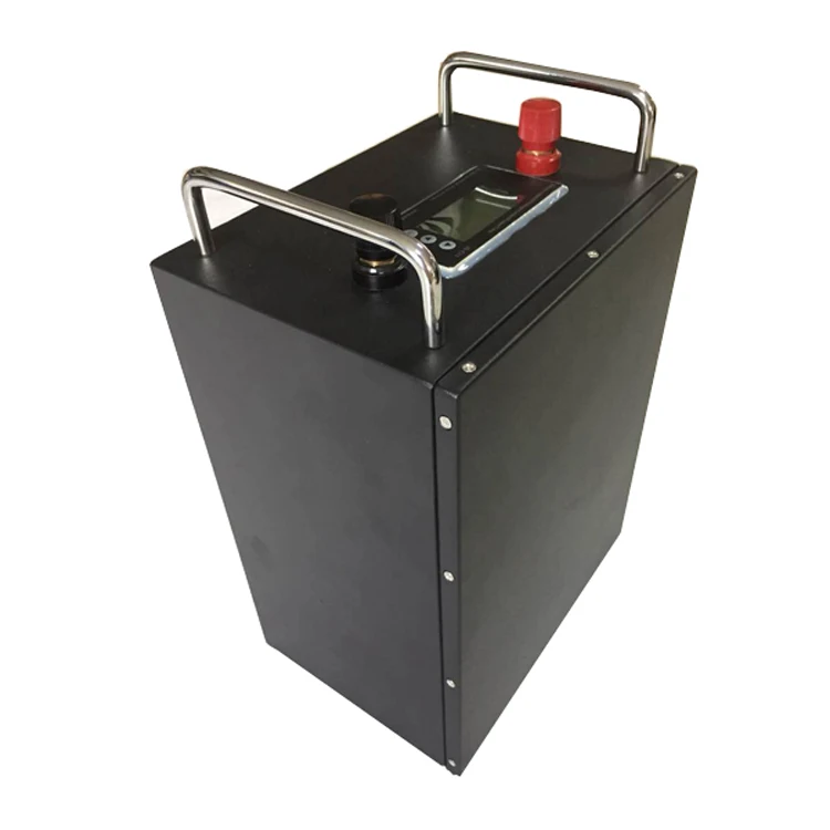 BMS lifepo4 12 в 100 Ач перезаряжаемая батарея с циферблатом Coulomb