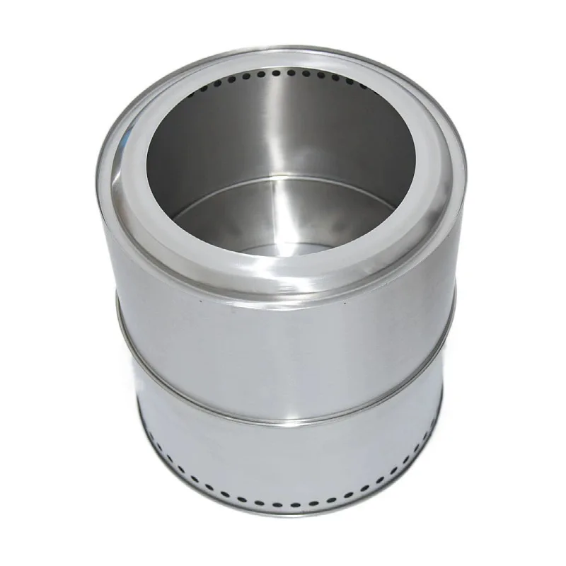 foldable wood stove camping with built in oven camping stove set