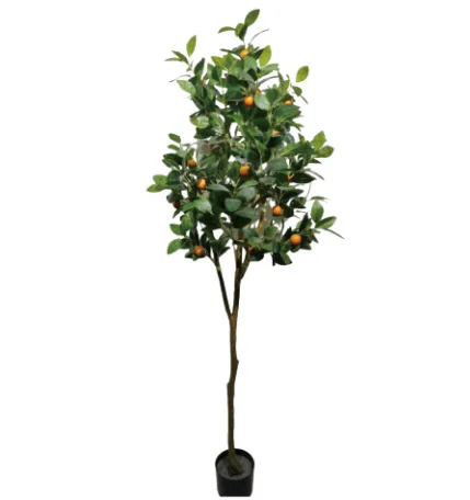 Best Price New Design Artificial Lemon Fruit Tree home Decorative orange Tree For Indoor Outdoor