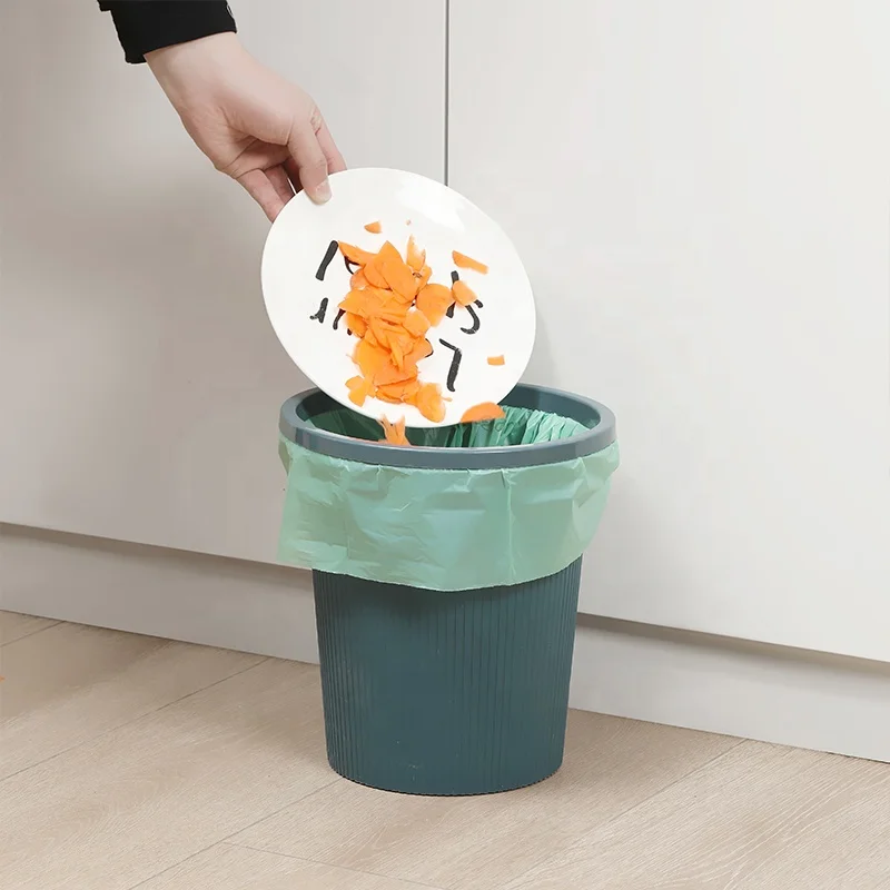 Экологичные 100% кукурузный крахмал мешки для мусора Compostable плоские