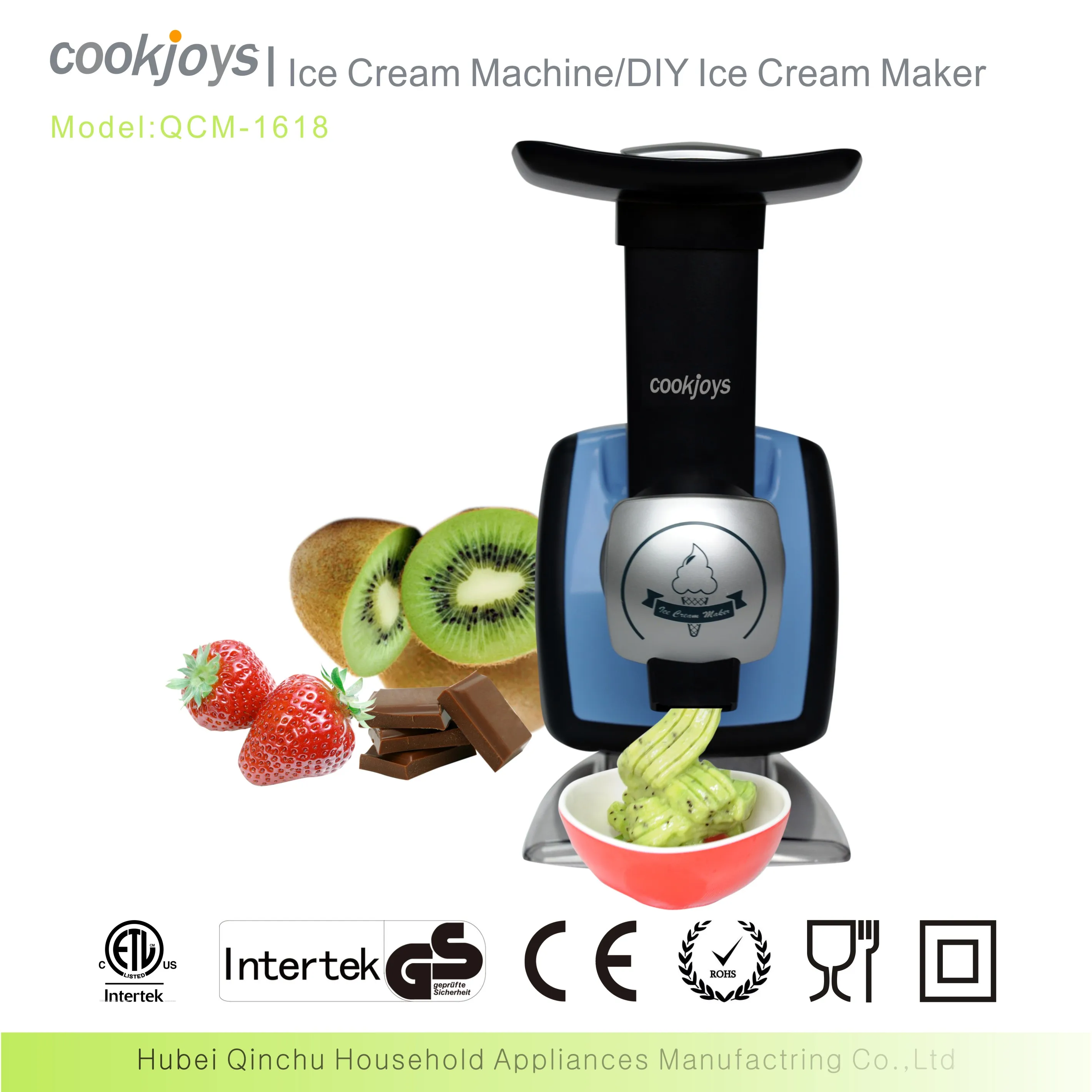 Mini Portable Soft Ice Cream Making Machine Household Hot Selling Ice Cream Maker Machine
