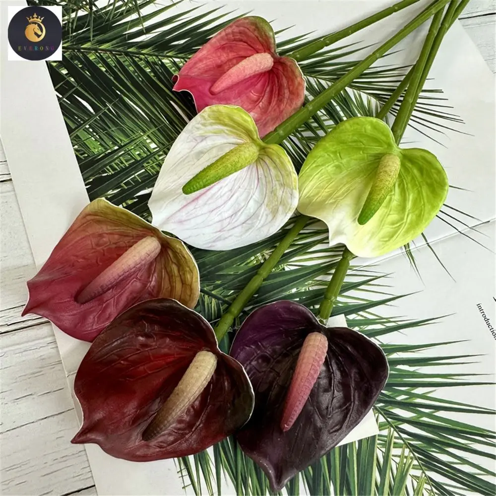 F40 New Design Guanyin Lotus Home Simulation Flower Wedding Soft Outfit With Floral Feel Green Plant Flowers