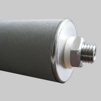 20 inch 1 micron Titanium powder sintered filter cartridge element for water desalination