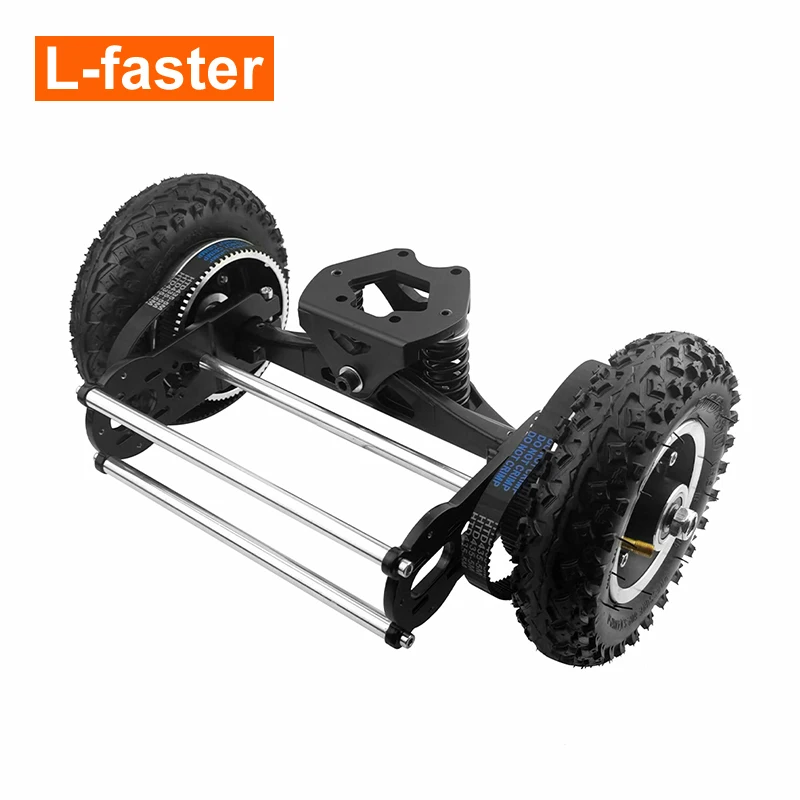 8 inch Pneumatic off road Wheels Mountain electric Skateboard trucks 3-rod bracket kit