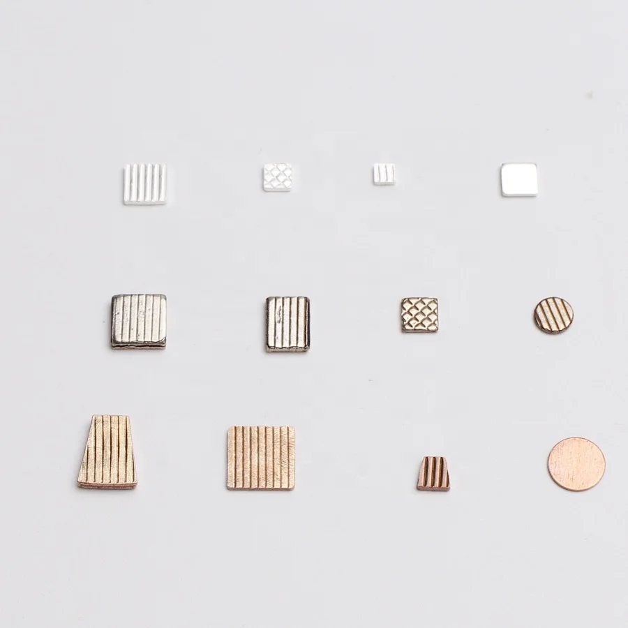 ISO9001 Plate-Type Electrical Contact tips for leakage protection switch