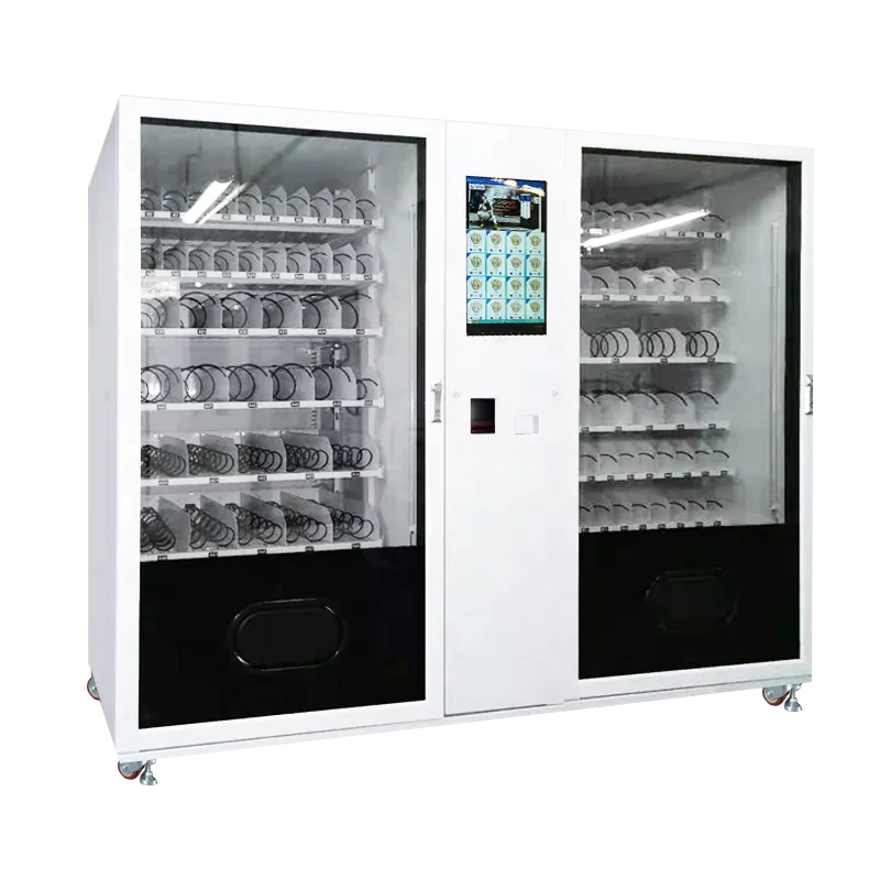 Large capacity double cabinet Instant noodle vending machine Ramen vending machine