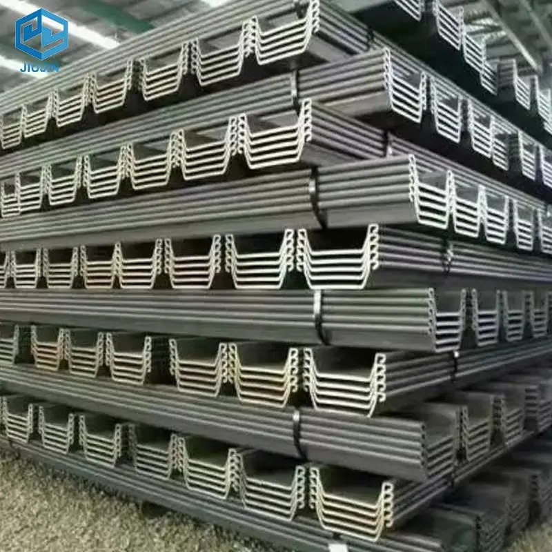 China Produced High Strength Hot Rolled Sy295 Sp 4 Lassen Steel Sheet Piles Piling Weight