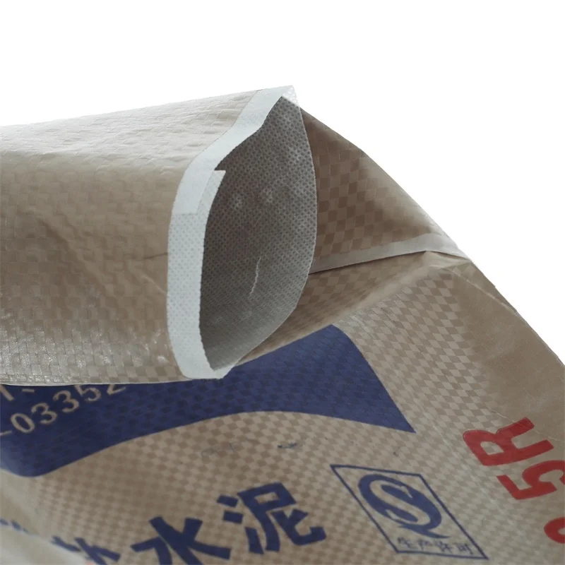 10kg 20kg 25kg 50kg cement Packaging sack pp woven valve bags  top valve plastic bag