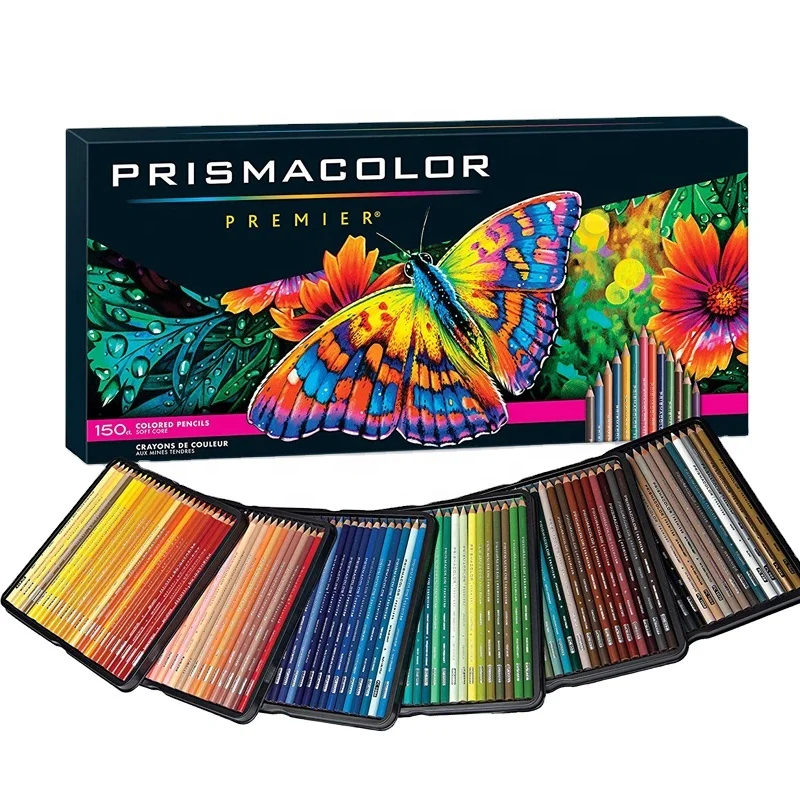 Prismacolor Premier Soft Core Colored Pencils  Artist Quality 1799879  Professional Artist 150count colors