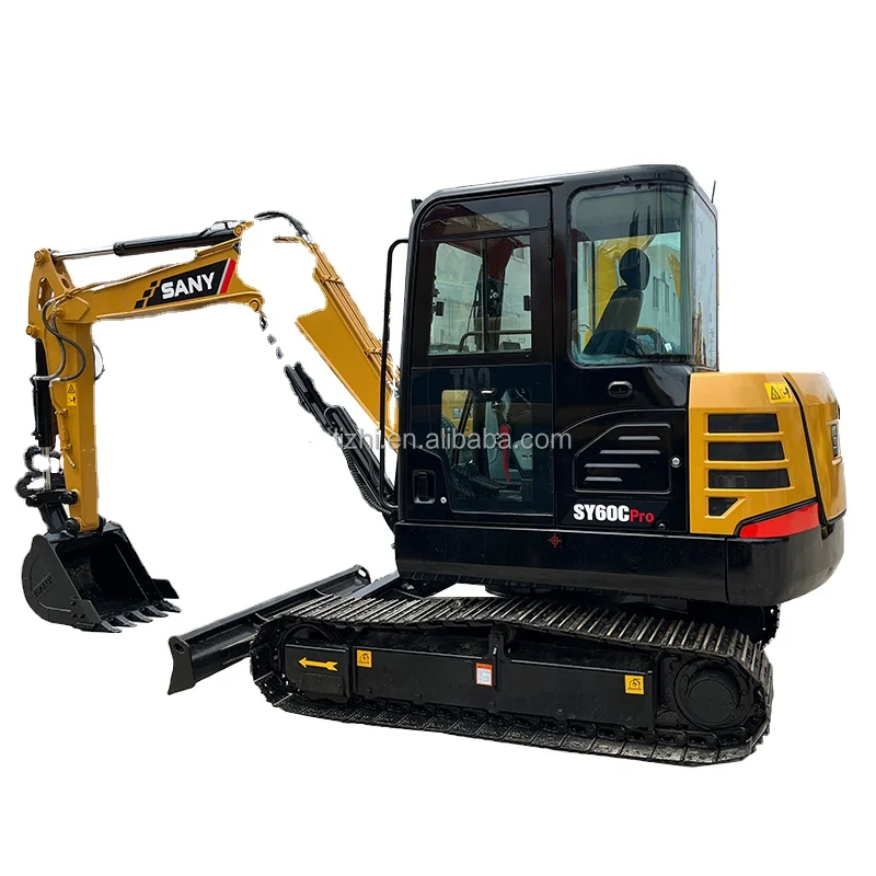 lizhi Chinese brand SY60 SY75 6ton 7ton Excavator Used sany cheap Excavator