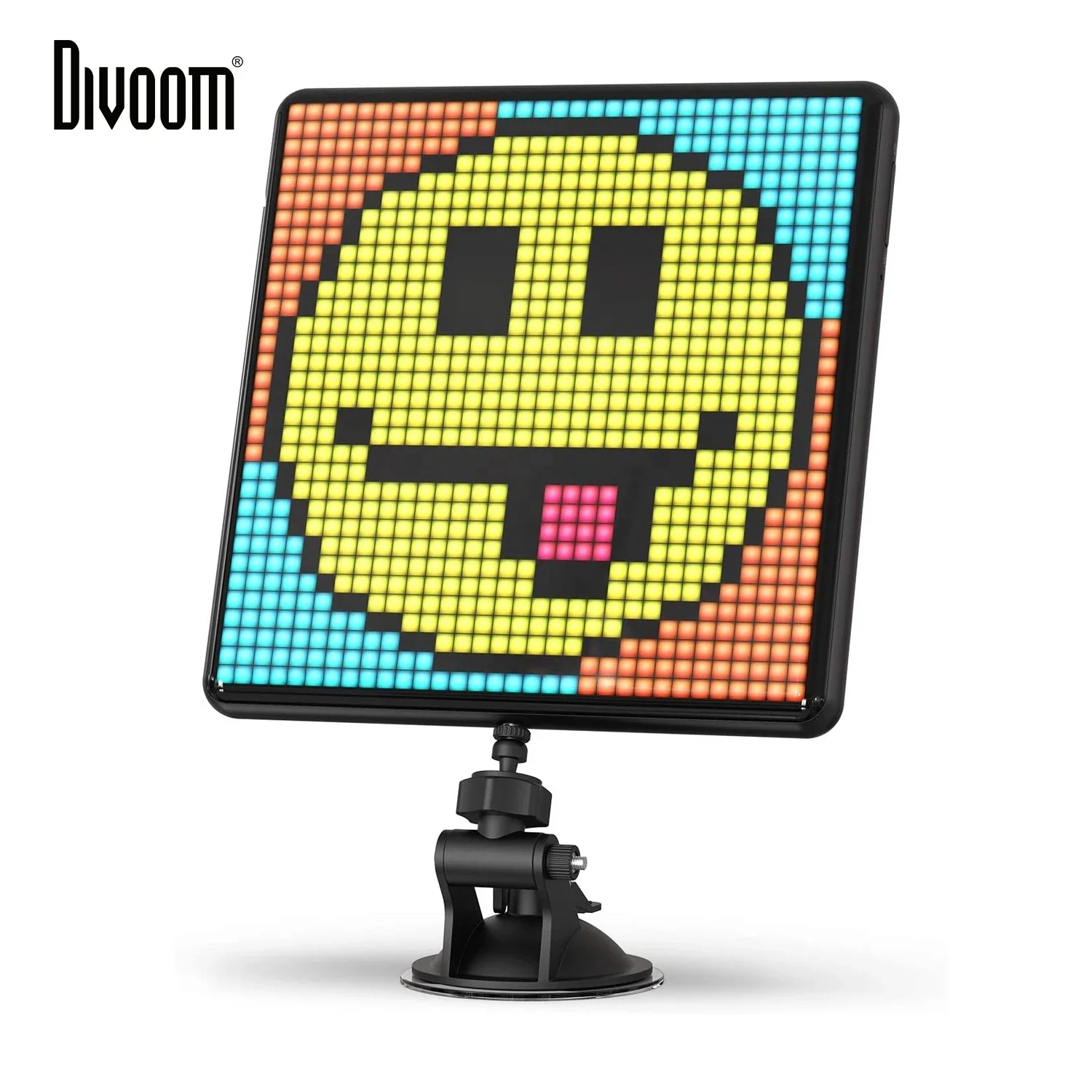 Hot Divoom Pixoo Max Digital Photo Frame with 32*32 Pixel Art Programmable LED Display Board, Christmas Gift Home Light Decorate