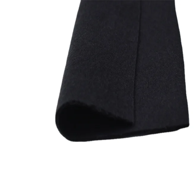 Double Hoodie Knitted Wool Fabric Big And Small Wool Circle Cloth Autumn & Winter Sports School Cloth Home Clothing Fabric