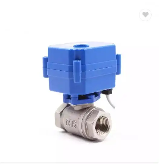 12v dc motor mini electrical actuator ball valve 3 inches motorized type electric 2 way ball valves