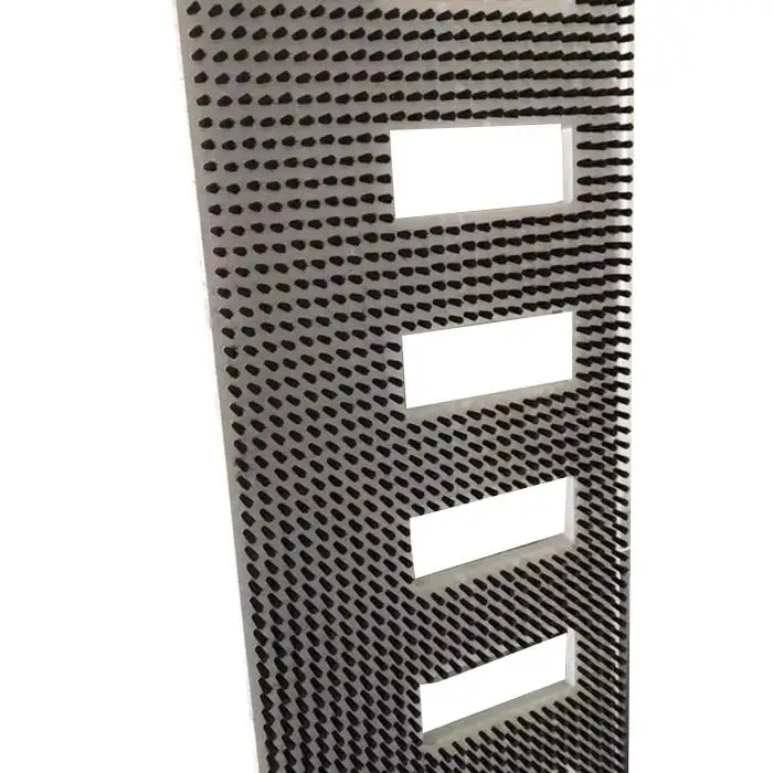 Custom work table brush plate CNC brush bending machine buffer table PVC brush