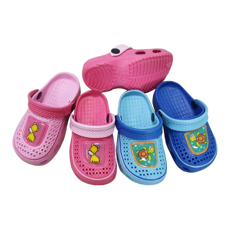 
cartoon cute animals Eco-friendly children beach outdoor garden kid eva clog 
