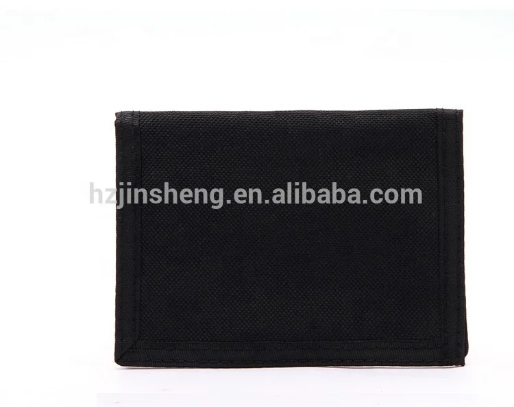 
Hot sell fashion nylon two fold wallet 