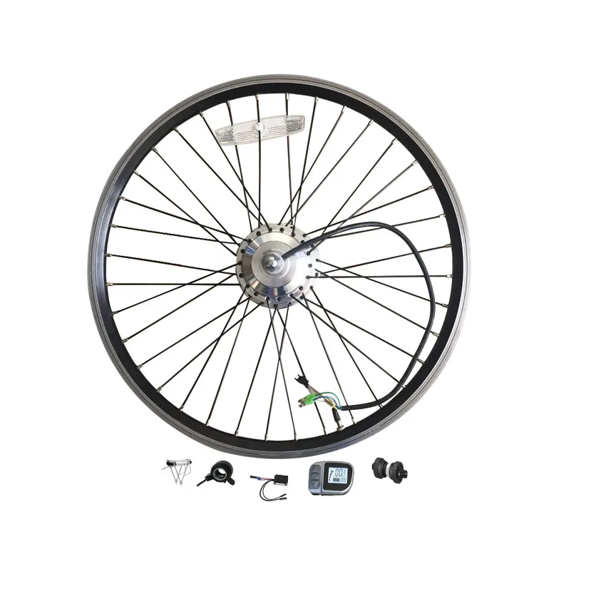 fork size 75mm/83mm cute size electric bicycle kit with battery 36v 250w