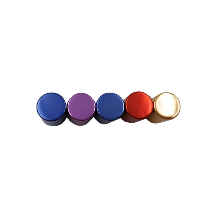 Aluminum Bottle Cap Jar Cover Bottle Screw Lids Caps Gold Metal Screw Bottle Lids Cosmetic Perfume Top Non Spill Accept