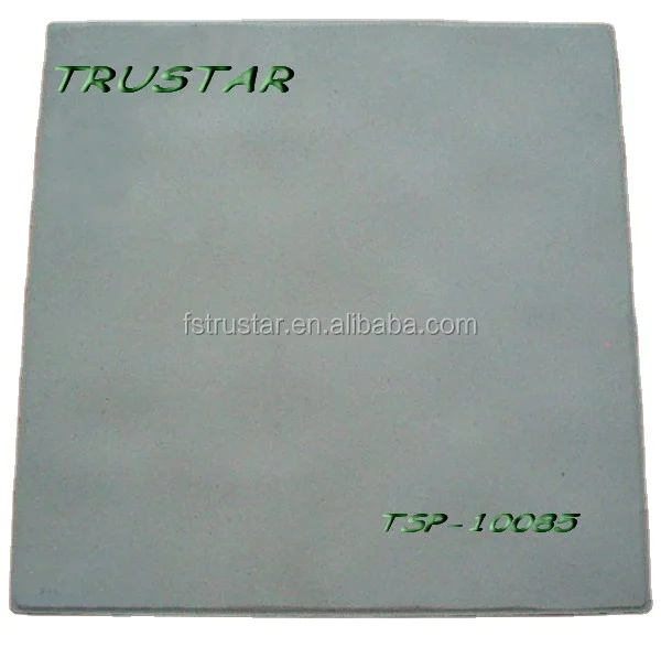 Glass Mosaic Refractory Slab Ceramic Mullite Kiln Shelf and Refractory Brick from foshan trastar industry