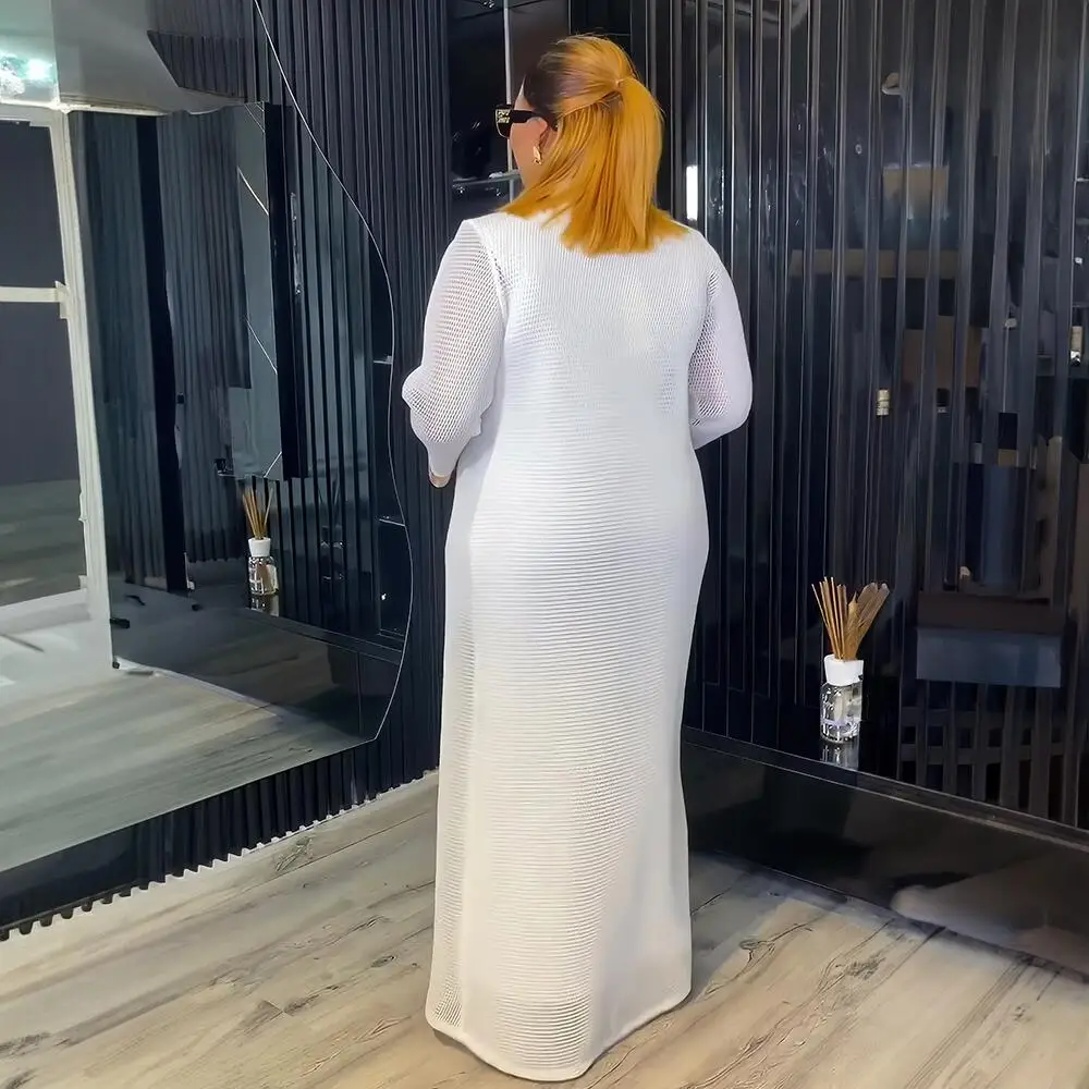 Luxurious Womens African Clothing Rhine Stone Decoration African Clothes For Women a two-piece set African Evening Dresses