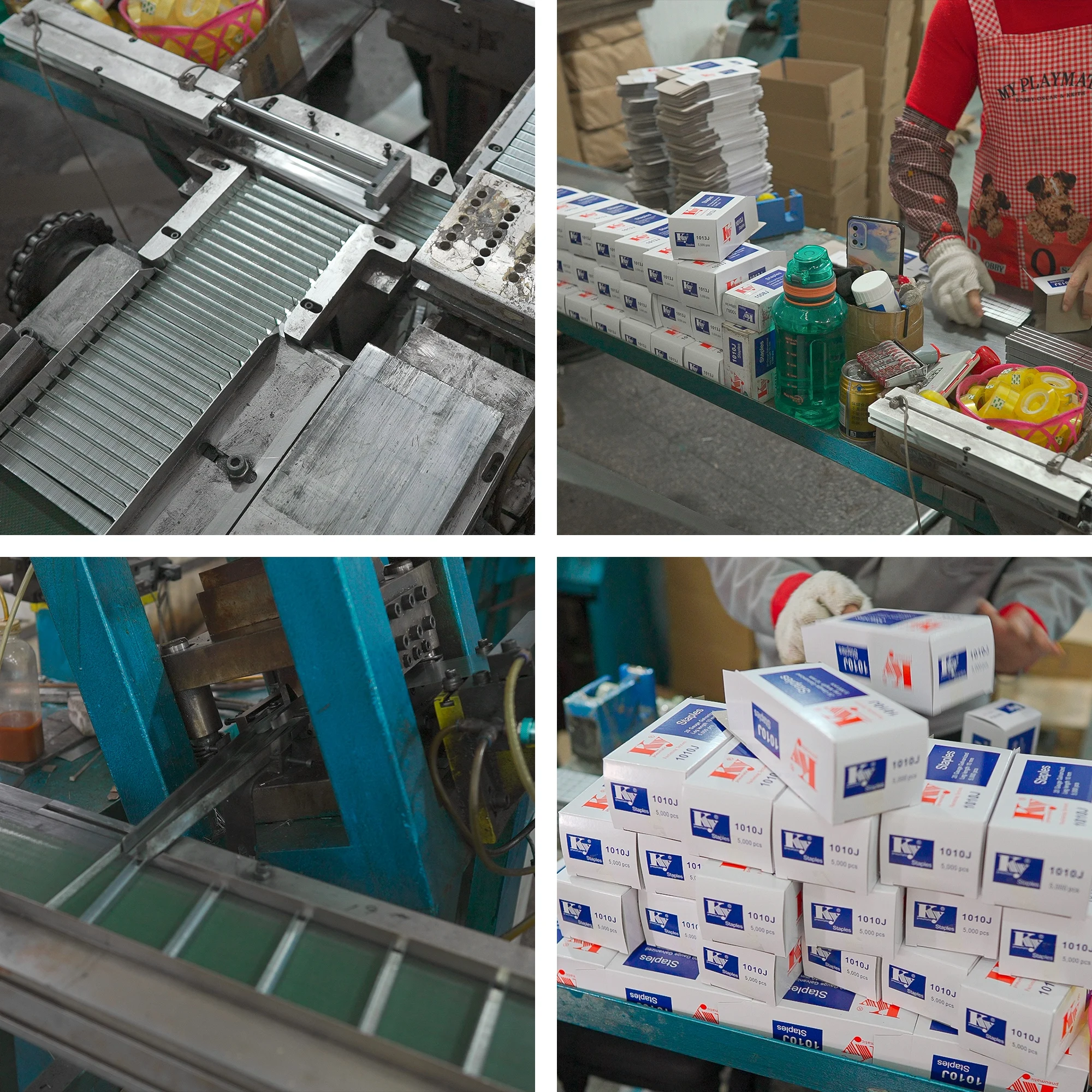 1010J Black Staple Pins Furniture Nails For Wood Products