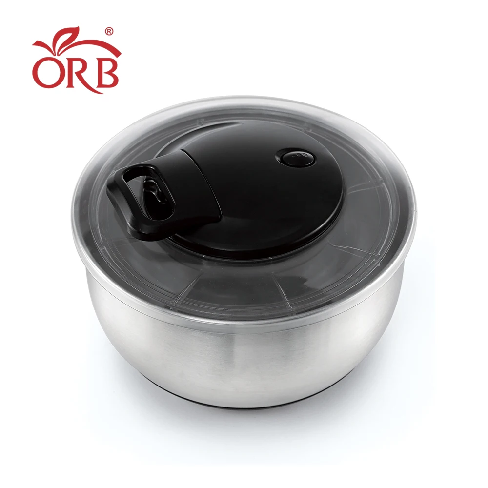  Кухонный ручной Спиннер для салата из нержавеющей стали