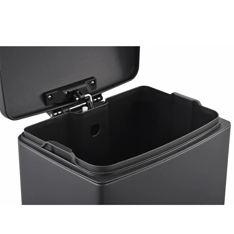 Hot Sale Eco-Friendly Home Office Trash Can Indoor Household Storage Plastic Metal Stainless Steel Stainless Colored Waste