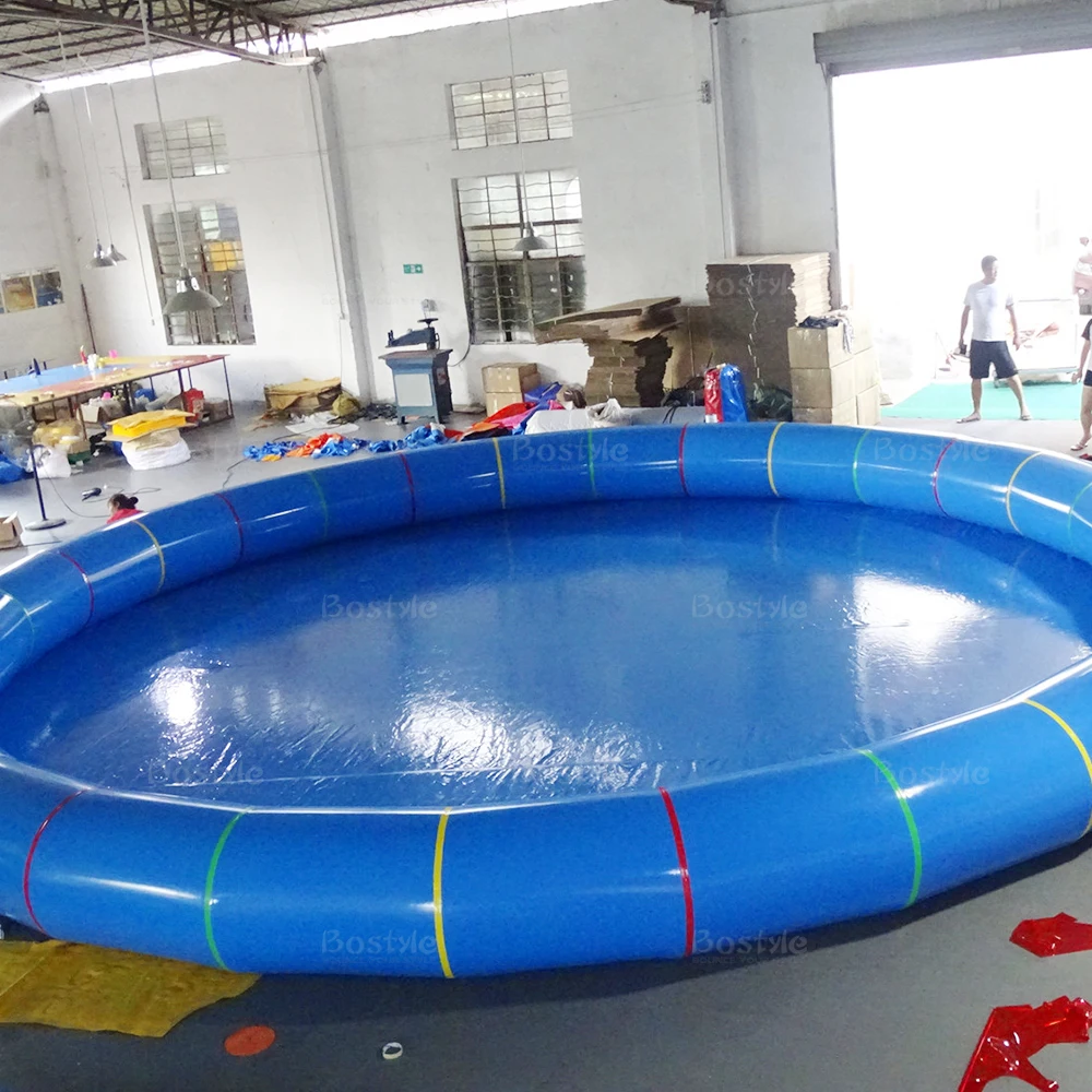 Colorful Square Inflatable Pool Giant Inflatable Swimming Pool Adult Large Water Park Swimming Pool For Kids