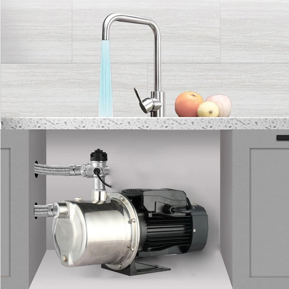 Портативный 40 м Высокоподъемный бесщеточный Солнечный самовсасывающий струйный водяной насос для водоснабжения и воды