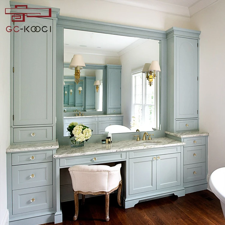 All style toilet cabinets customized with various material according to drawings engineering assistance