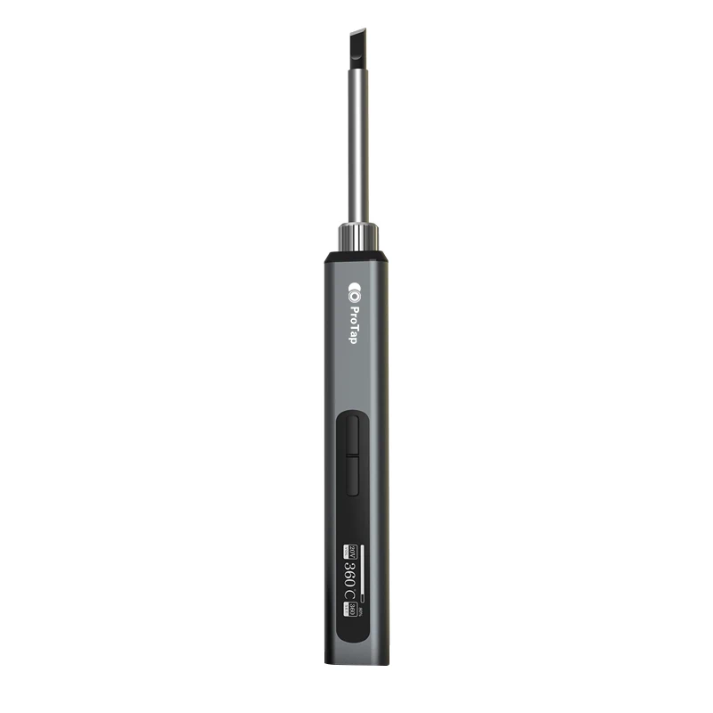 ProTap 65W Portable Intelligent Electric Soldering Irons OLED Display Temperature Control Tool with PD QC