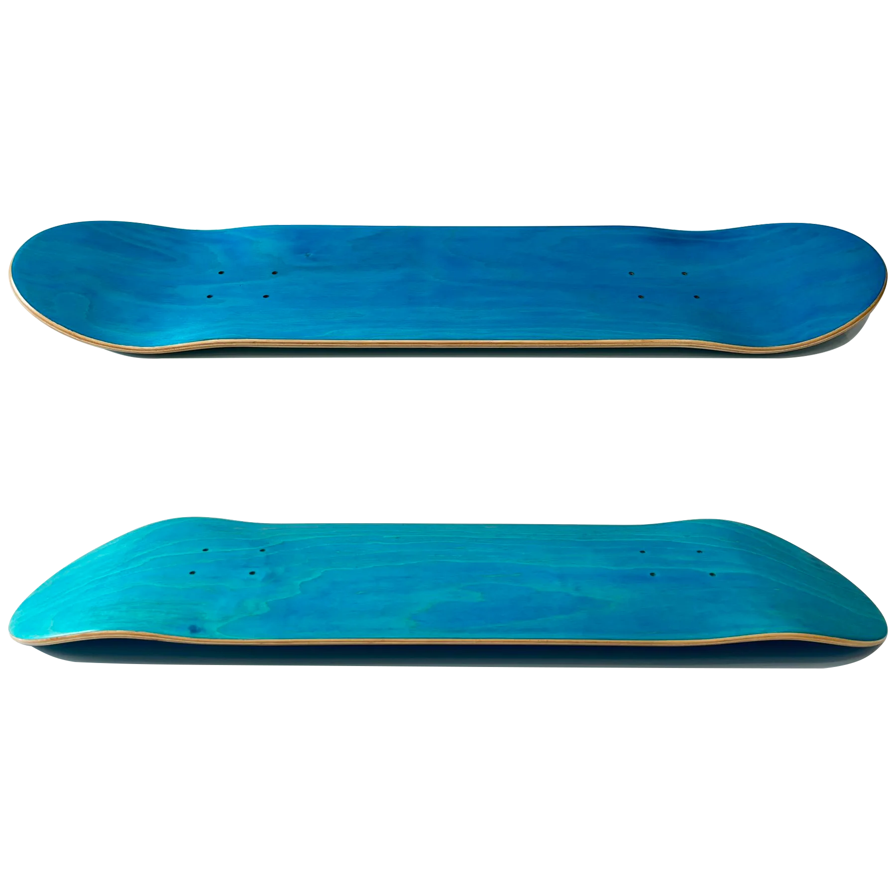 Custom Graphics Skateboard Deck - 7 Ply Canadian Maple & Bamboo Hybrid Construction
