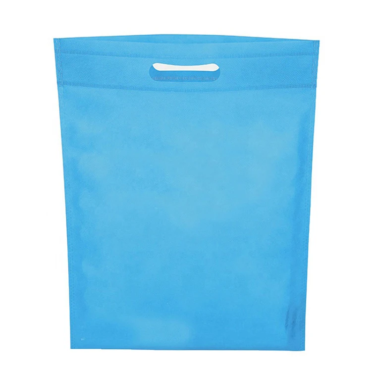 Customized Eco Friendly Die Promotional Shopping Non Woven Fabric D Cut Non-Woven Bags