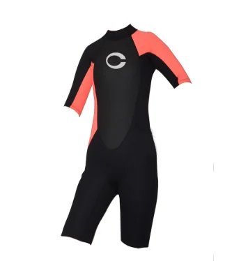 full body UV protection one-piece long sleeve scuba diving suit back zipper scuba swimsuit Male / female 3mm neoprene