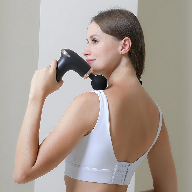 3 Color New Product Ideas Professional Mini Deep Tissue Percussive Vibration Body Muscle Mini Massage Gun