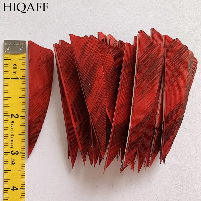 3 INCH Shield Camouflage Turkey Feather Archery Fletching Right Wing For Hunting Shooting Arrow Accessories