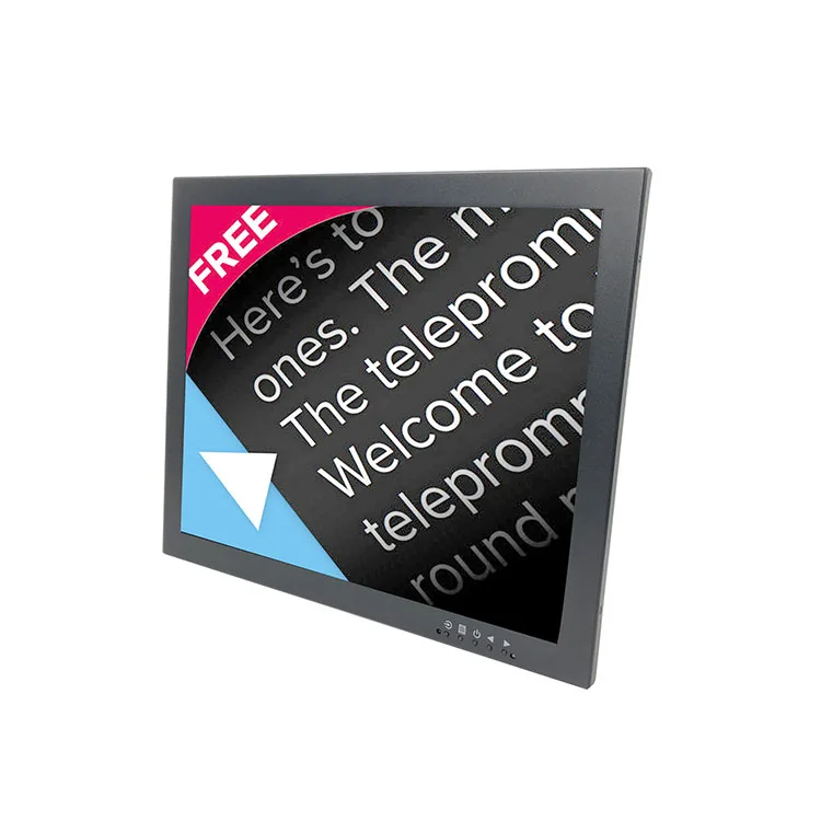 1024x1280 легкий 19 дюймов телепромптер монитор с Vga Hd Bnc Hd-Sdi входы