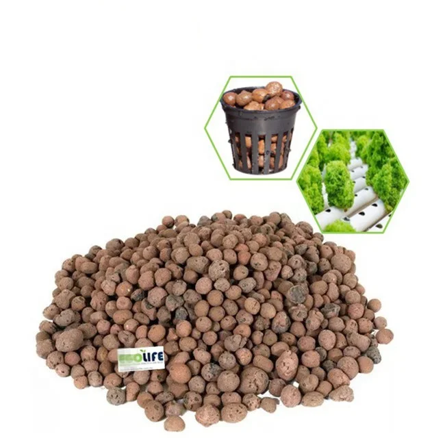 Negative Ion Pottery Carbon Ball Nutrient Organic Expanded Clay Pebbles for Plant Flower Aquaculture