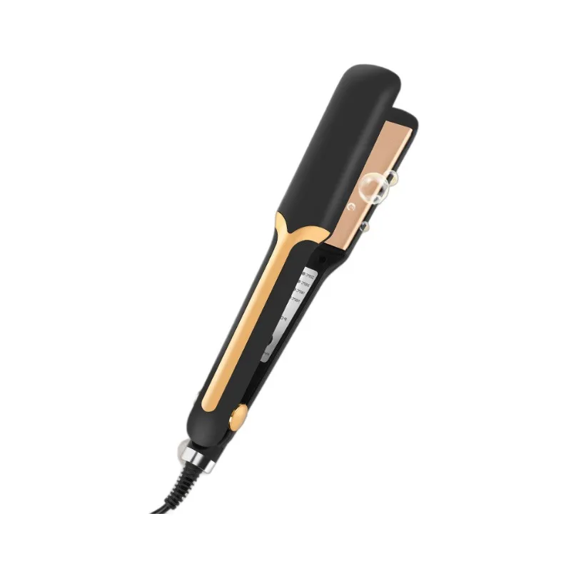 Professional Titanium Iron Flat Irons Wholesale Customize Hair Straightener With Wide Plate nano salon Keratin Treatment