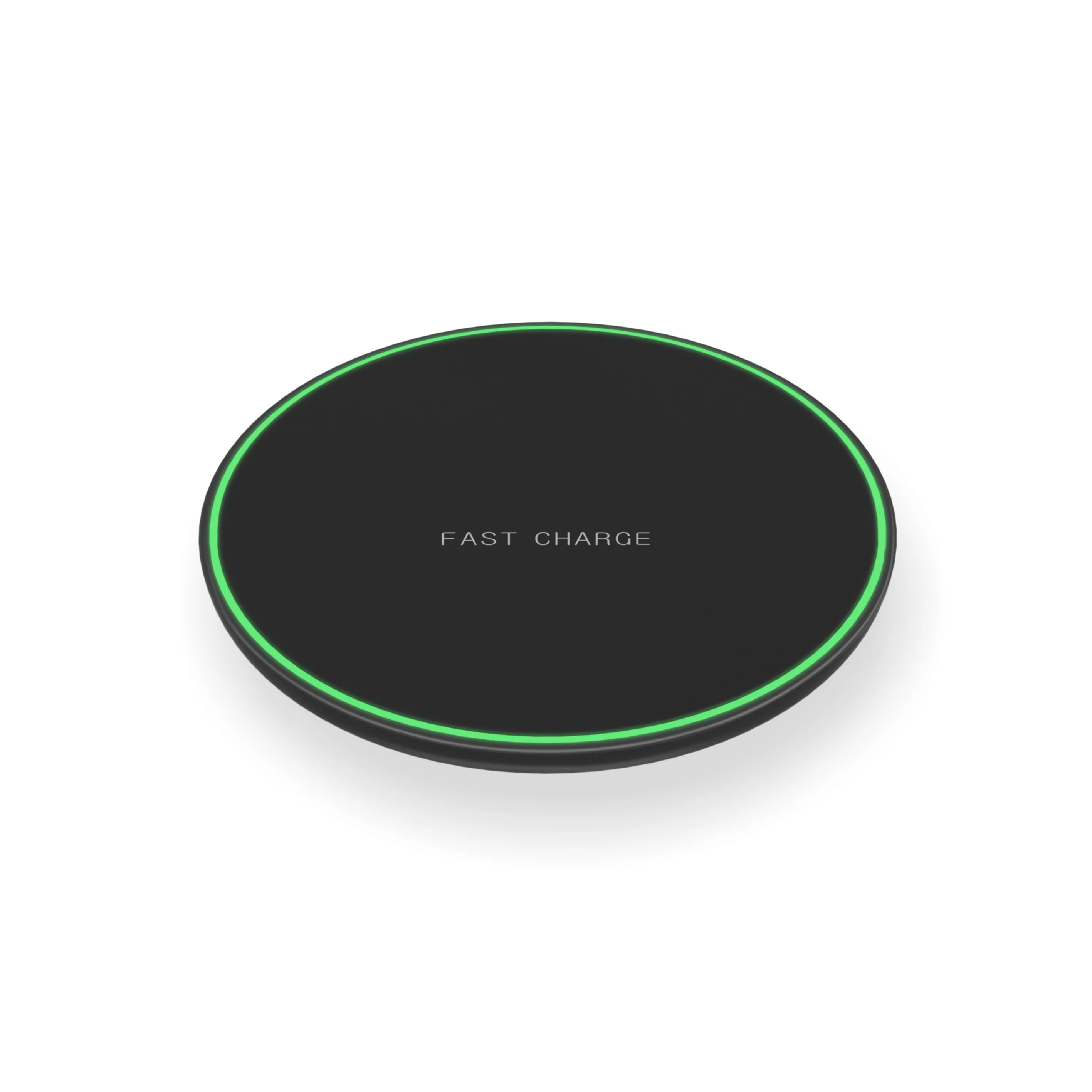 
fast charging pad usb 10w qi fast wireless charger stand for iphone 