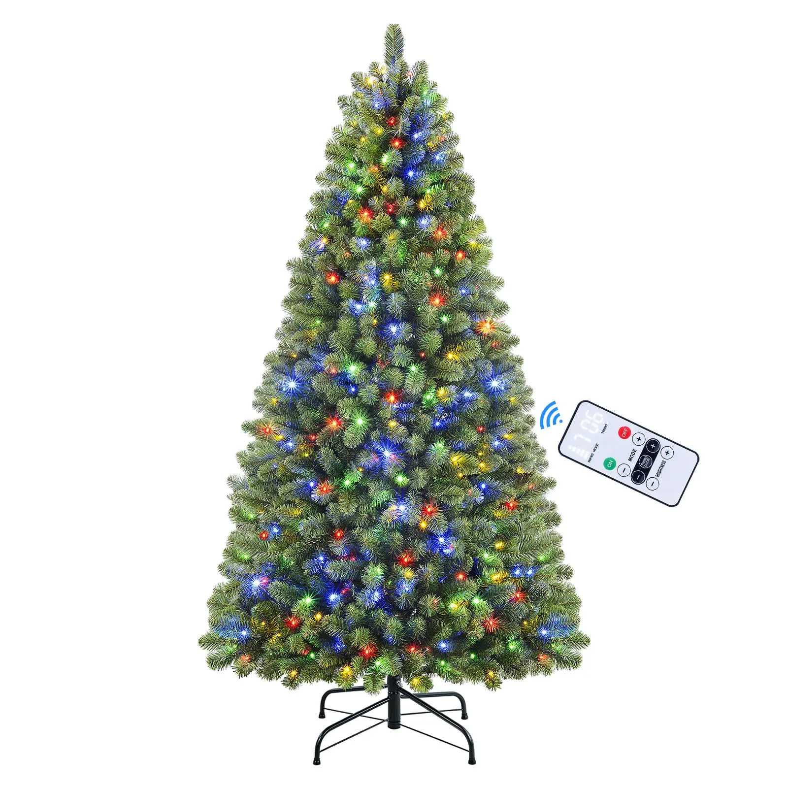 Factory Direct Sales Infrared Remote Control Christmas Tree With LED Light For Outdoor Indoor Decoration At Christmas Atmosphere