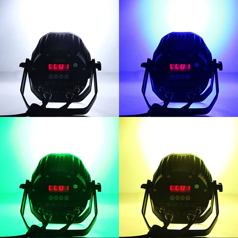 DMX 512 stage lights led dmx512 rgb wa 5in1 waterproof 7x10w led stage par can light