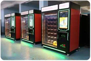 Intelligent Pizza Vending Machine Food Self Pick-up Cabinet Smart Food Restaurant Locker  Intelligent buffet heating box lunch
