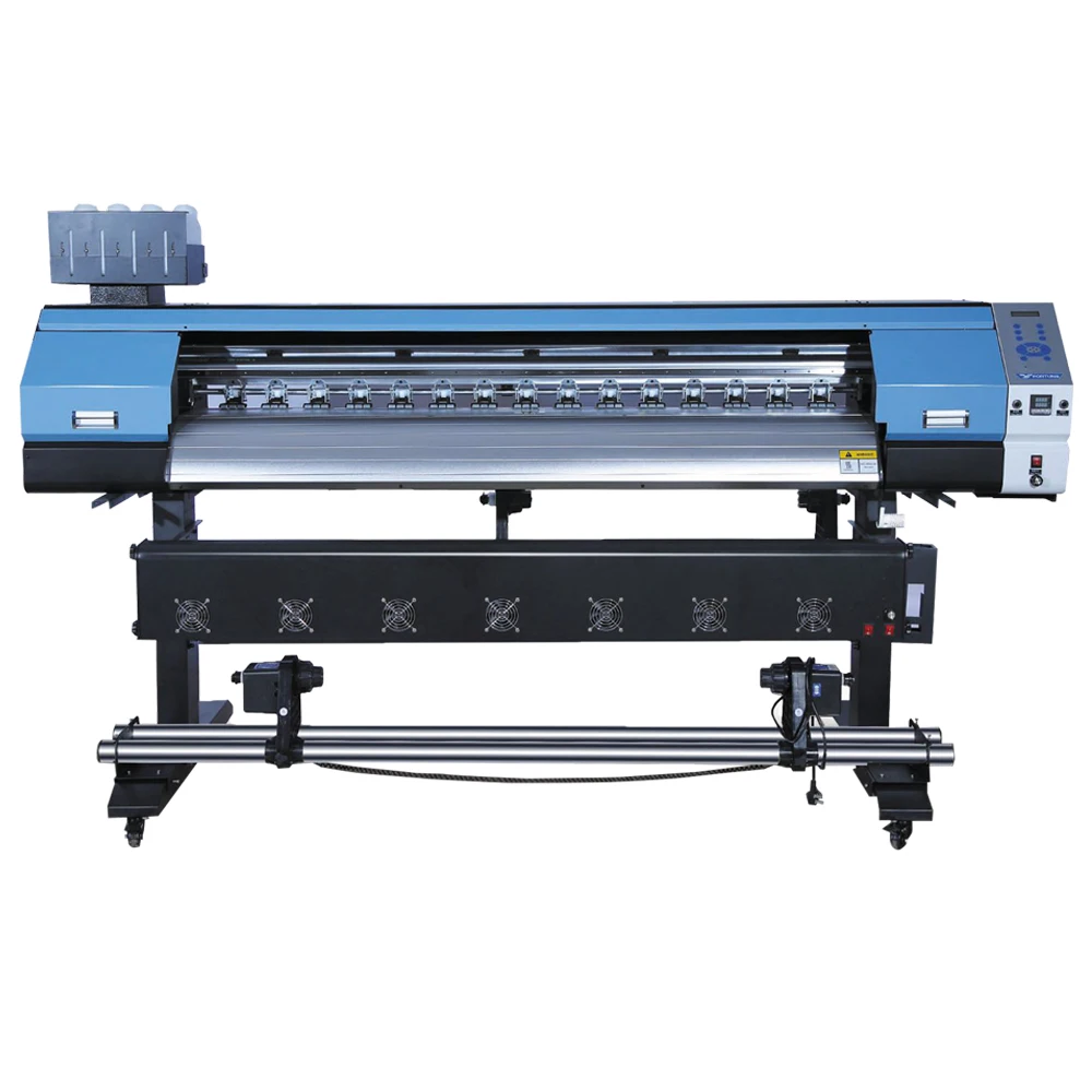 Hot sell 1.8m print head plotter dx7 1440 dpi eco solvent printer 2020