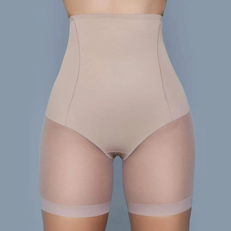 High Quality Women High Waist Panties Briefs Underwear Booty Body Shapers Anti Slip Slimming Tummy Trimmer Trainer Panties