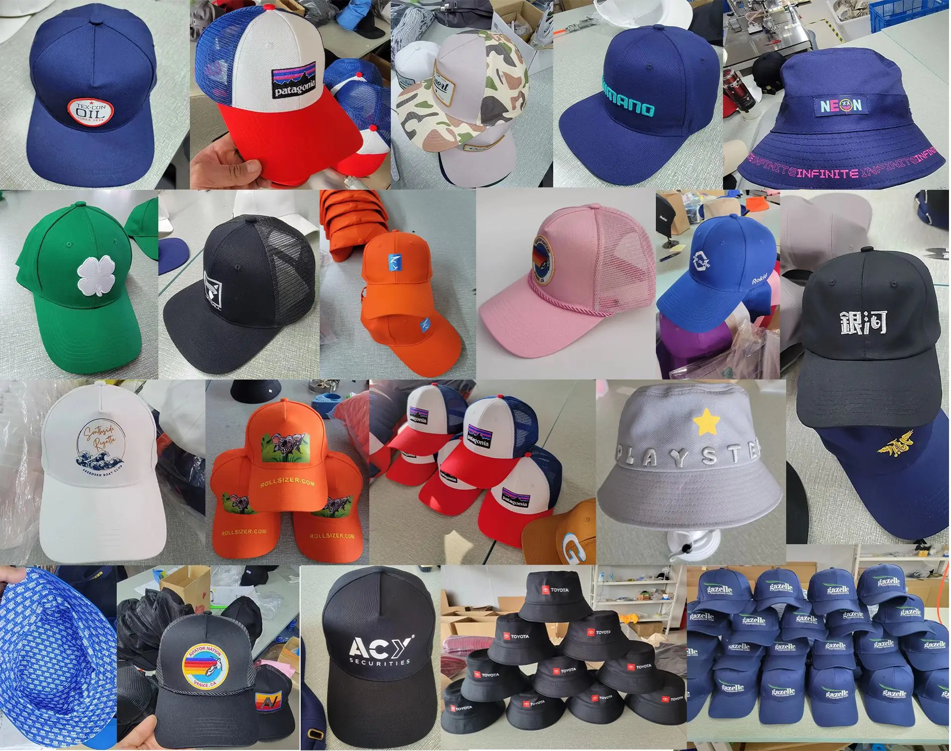 Wholesale cheap custom Bucket Hat Bulk Custom Logo hat High Quality embroidery sports Caps 100% cotton Fisherman hat