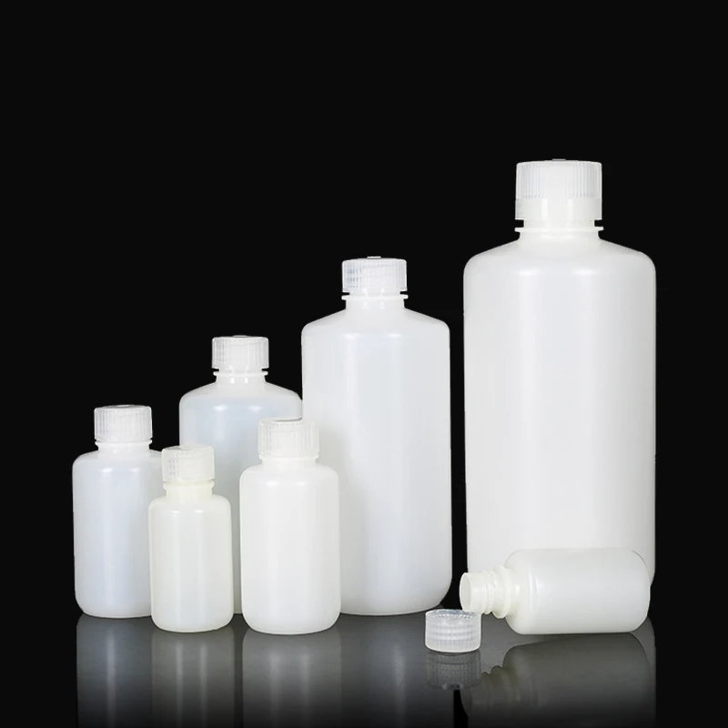 Factory direct sale 8ml 15ml 30ml 60ml 125ml 250ml 500ml 1000ml Plastic PP HDPE Wide Mouth Reagent Bottles for Lab